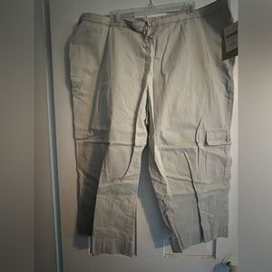 Coldwater Creek Cream Capris